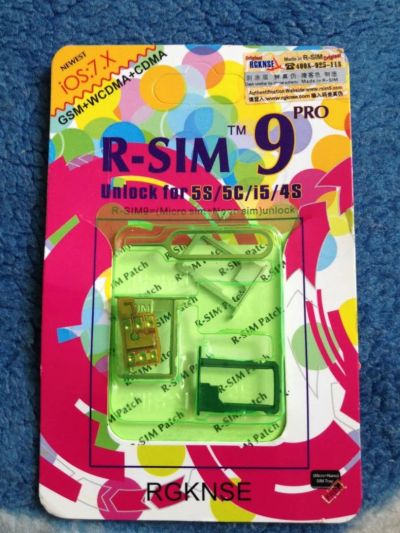 Лот: 7622243. Фото: 1. R-SIM 9 pro. Шлейфы, разъёмы