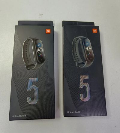 Лот: 21178927. Фото: 1. 2шт. фитнес браслета Mi band 5. Смарт-часы, фитнес-браслеты, аксессуары