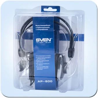 Лот: 3202093. Фото: 1. Наушники Sven AP-600 !!!. Другое (аксессуары)
