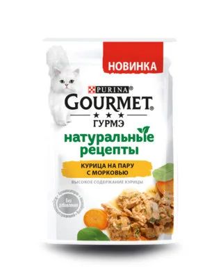 Лот: 16212713. Фото: 1. (Гурме) Натуральные рецепты пауч... Корма