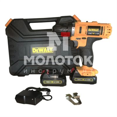 Лот: 15519366. Фото: 1. Шуруповерт DeWALT 18 V. Электроинструмент