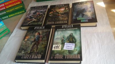Лот: 10082307. Фото: 1. 5 книг из серии S.T.A.L.K.E.R... Художественная