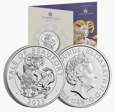 Лот: 17811802. Фото: 1. BUNC 5 фунтов 2023 г., серия... Великобритания и острова