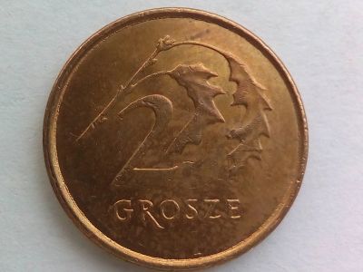 Лот: 15145607. Фото: 1. Монета Польши 2 гроша. Европа