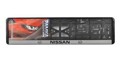 Лот: 20836342. Фото: 1. Рамка с защелкой СТД Nissan черная. Детали тюнинга