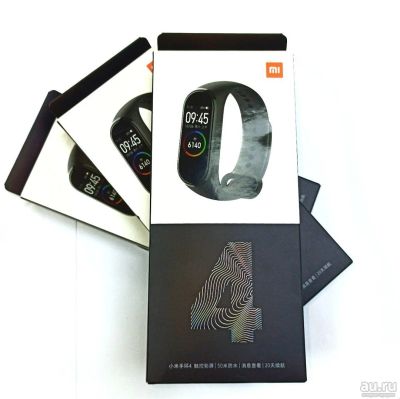 Лот: 15032110. Фото: 1. Xiaomi Mi Band 4 | Новый в наличии... Смарт-часы, фитнес-браслеты, аксессуары