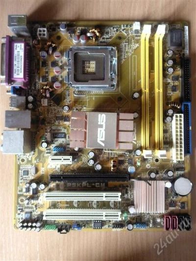 Лот: 2268767. Фото: 1. Материнская плата ASUS P5KPL-CM... Материнские платы