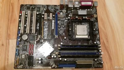 Лот: 8679492. Фото: 1. Asus A8N Deluxe+Athlon 3000+2GB... Компьютеры в сборе