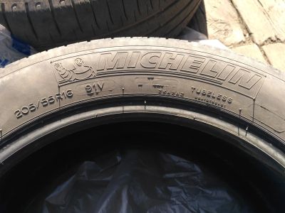 Лот: 15809304. Фото: 1. Michelin 205/55R16. Шины