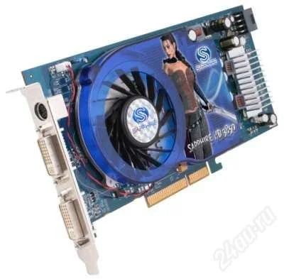 Лот: 759812. Фото: 1. AGP 8x Sapphire ATI Radeon HD3850... Видеокарты