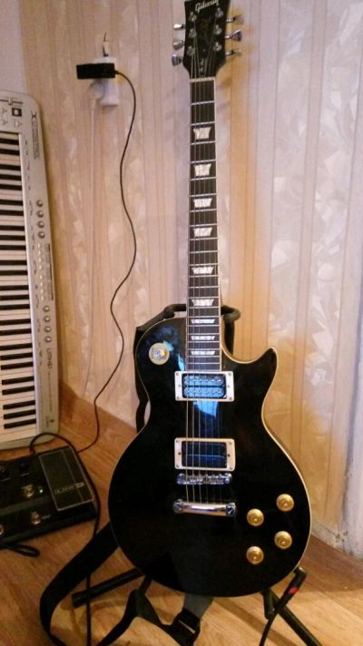 Лот: 8577741. Фото: 1. Gibson Les Paul Standart (Реплика... Гитары