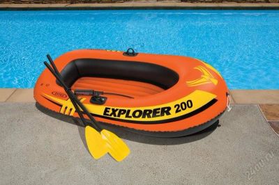 Лот: 2753515. Фото: 1. Лодка Explorer 200 (95кг), мининасос... Красноярск