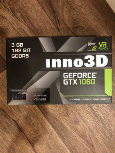 Лот: 11789515. Фото: 1. GeForce GTX 1060. Видеокарты