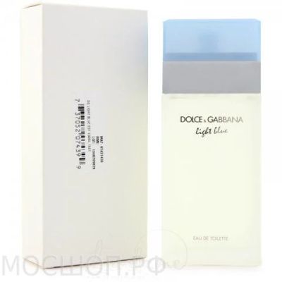 Лот: 7321755. Фото: 1. Light Blue (Тестер Дольче Габанна... Женская парфюмерия