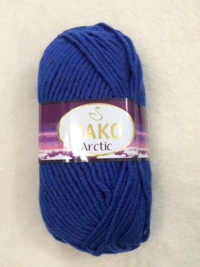 Лот: 12634305. Фото: 1. Пряжа NAKO Arctic, 40% шерсть... Ткани, нитки, пряжа