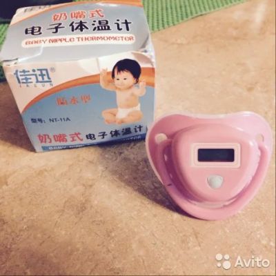 Лот: 6928259. Фото: 1. Соска градусник. Новая!!!. Другое (кормление и уход, гигиена)