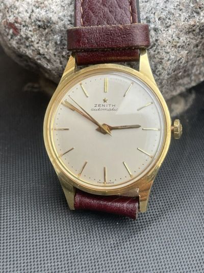 Лот: 20223650. Фото: 1. Часы Zenith 34 mm Gold. Оригинальные наручные часы