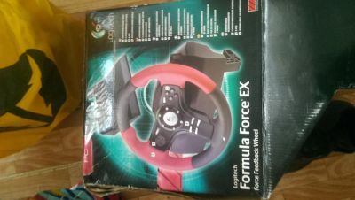 Лот: 6636137. Фото: 1. Руль Logitech Formula Force ex. Рули, джойстики