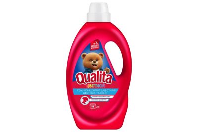 Лот: 23948929. Фото: 1. Гель для стирки Qualita Color. Бытовая химия