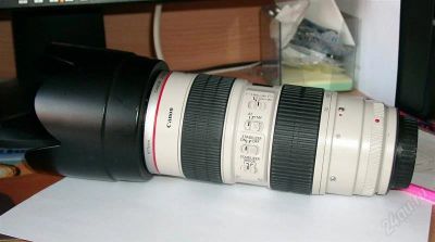 Лот: 1945882. Фото: 1. Объектив Canon ZOOM LENS EF 70-200mm... Объективы