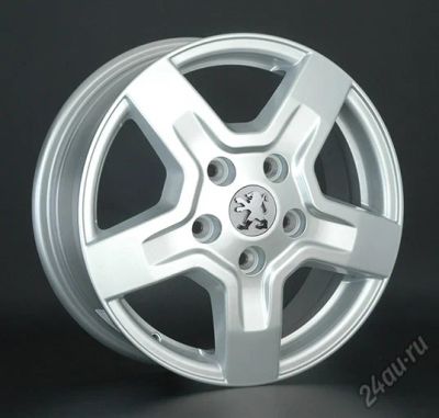 Лот: 5876787. Фото: 1. Литые диски для Peugeot 6,0Jx15... Диски