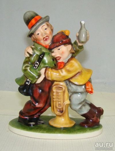 Лот: 16540161. Фото: 1. Friedel фигурка винтажная Весёлые... Другое (антиквариат)