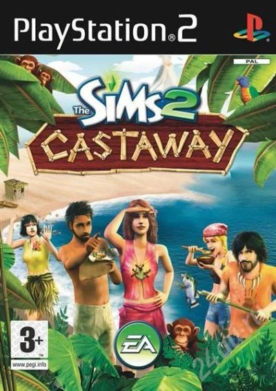 Лот: 425620. Фото: 1. the Sims 2.Castaway (PS2, лицензия... Игры для консолей