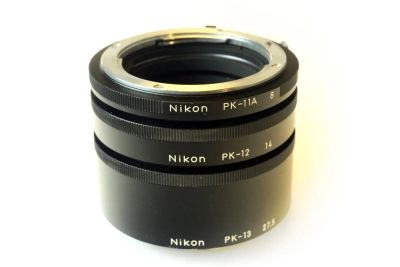 Лот: 11230225. Фото: 1. Макрокольца для Nikon PK-11A... Кольца переходные и макро