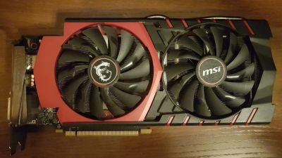 Лот: 17793614. Фото: 1. MSI GeForce GTX 970 Gaming. Видеокарты