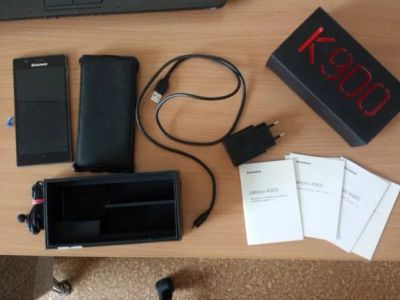 Лот: 7658466. Фото: 1. lenovo k900 16gb, полный комплект... Смартфоны