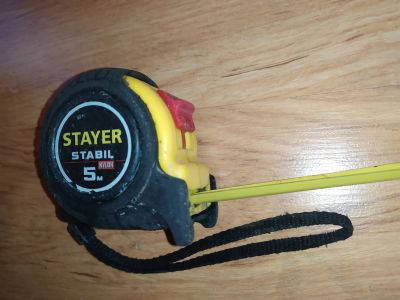 Лот: 6394788. Фото: 1. Рулетка Stayer 5м 5 метров 5м... Ручной инструмент