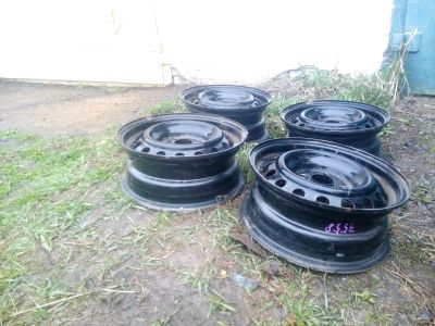 Лот: 7458426. Фото: 1. Японская штамповка R14 4x100 5... Диски