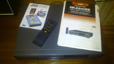 Лот: 4728553. Фото: 1. JVC HR-D540EE Video Cassette Recorder. Видеомагнитофоны