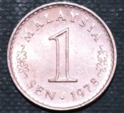 Лот: 11005582. Фото: 1. Экзотика с рубля (10968) Малайзия. Остальные страны