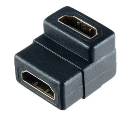 Лот: 16955127. Фото: 1. Переходник угловой HDMI-HDMI... Шнуры, кабели, разъёмы