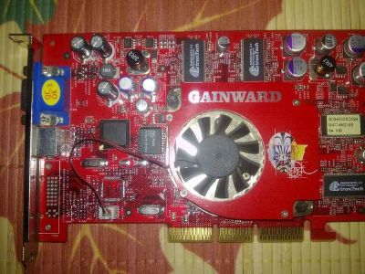 Лот: 130467. Фото: 1. NVIDIA GeForce 4800 64 mb AGP. Видеокарты