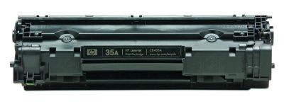 Лот: 4829895. Фото: 1. Б\у картридж оригинальный HP CB435A... Картриджи, расходные материалы