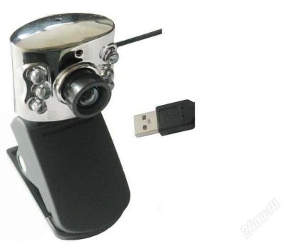 Лот: 104812. Фото: 1. USB Web Веб Камера с подсветкой... Веб-камеры