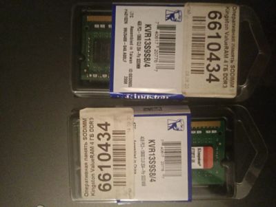 Лот: 17522585. Фото: 1. Sodimm Kingston ValueRAM [KVR13S9S8... Оперативная память