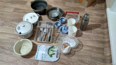 Лот: 13407399. Фото: 1. кухонная посуда. Всё одним лотом. Другое (посуда, кухонная утварь)