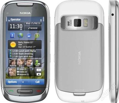 Лот: 2291566. Фото: 1. Nokia C7! Новогоднии скидки!. Смартфоны