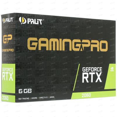 Лот: 17588187. Фото: 1. Видеокарта Palit GeForce RTX 2060... Видеокарты
