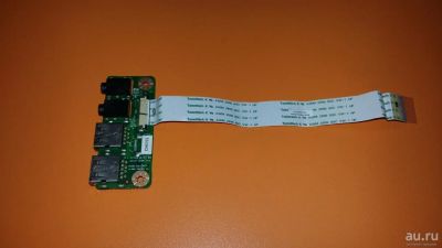 Лот: 9949040. Фото: 1. Б/У плата с разъемами USB, Audio... Печатные платы