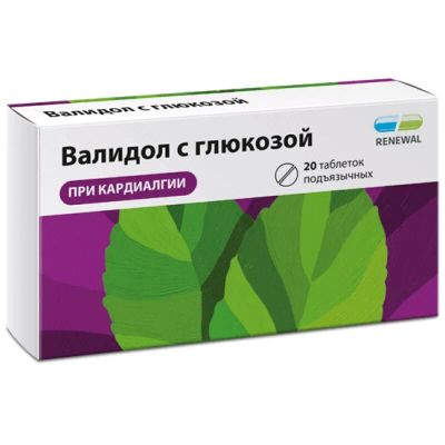 Лот: 23723493. Фото: 1. Валидол с глюкозой 60 мг+188 мг... Лекарства