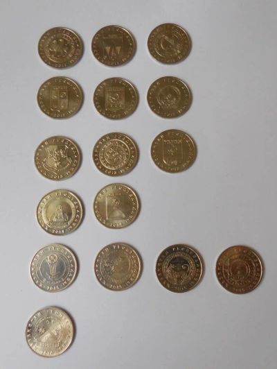 Лот: 10530168. Фото: 1. монеты - 50 тенге Казахстан. набор... Страны СНГ и Балтии