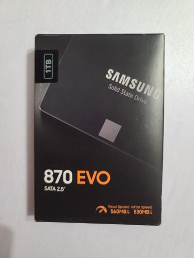 Лот: 20773350. Фото: 1. SSD Samsung 870 EVO 1TB. SSD-накопители