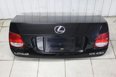 Лот: 11411716. Фото: 1. Крышка багажника цвет чёрный Lexus... Кузов