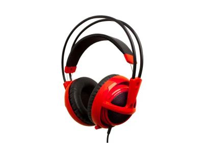 Лот: 6584451. Фото: 1. Steelseries siberia v2 red. Другое (аксессуары)