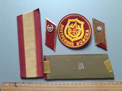 Лот: 25720773. Фото: 1. погоны +петлицы+шеврон старшина... Нашивки, шевроны, погоны