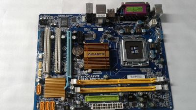 Лот: 12194577. Фото: 1. Материнская плата Gigabyte ga-g31M-e2sl... Материнские платы